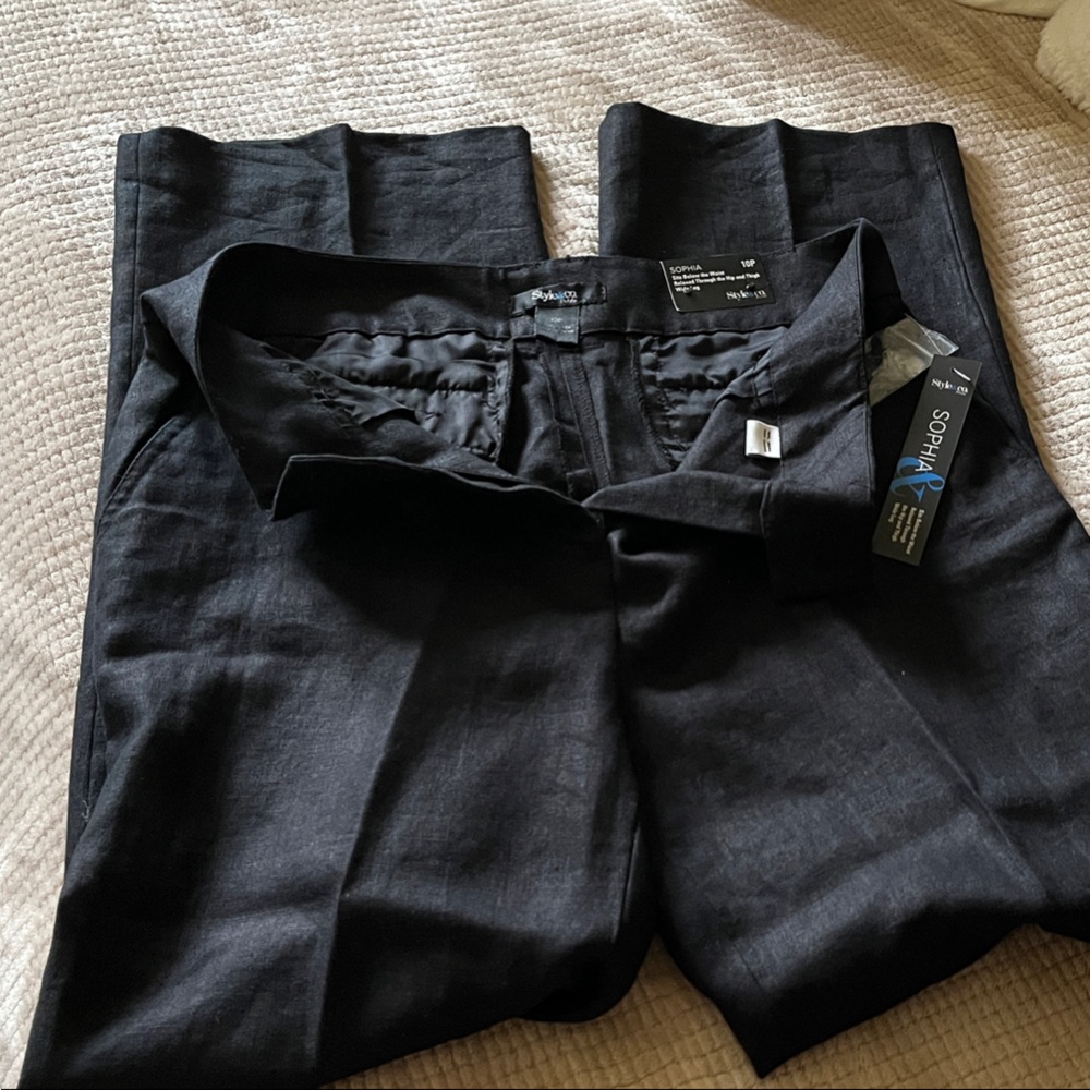 Style & Co. Black Wide Leg Pants